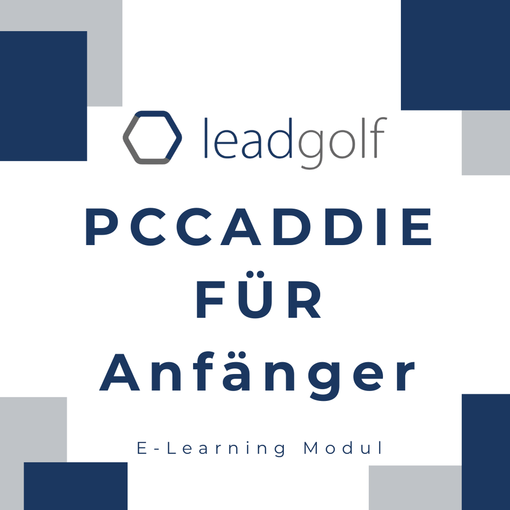 PCCADDIE für Anfänger